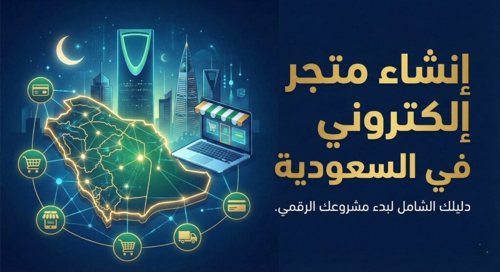 انشاء متجر الكتروني في السعودية