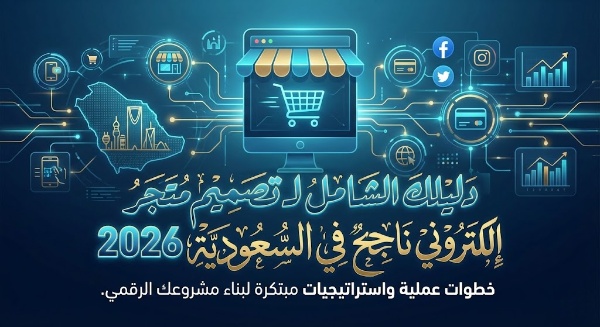 دليلك الشامل لـ تصميم متجر إلكتروني ناجح في السعودية 2026
